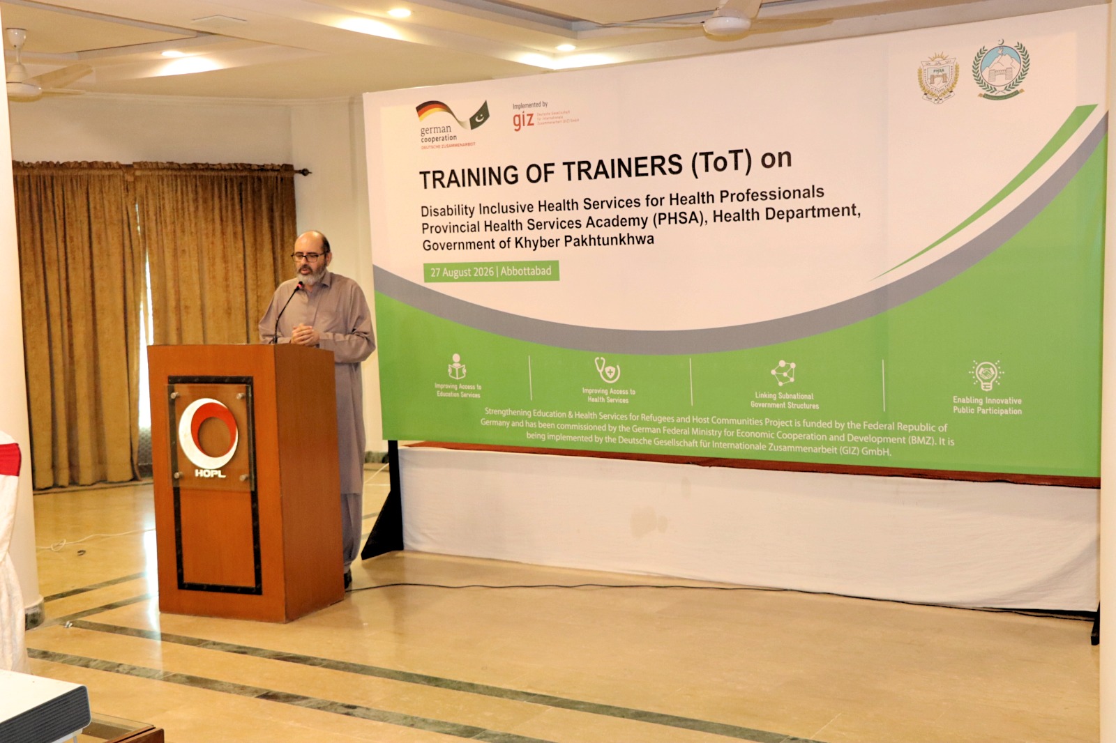 Training of Trainers (ToT) Workshop on Disability Inclusive Healthcare Services